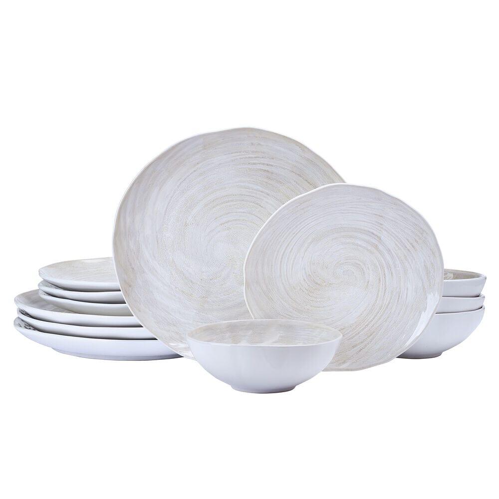 Harley 12 Piece Dinnerware Set. Service for 4