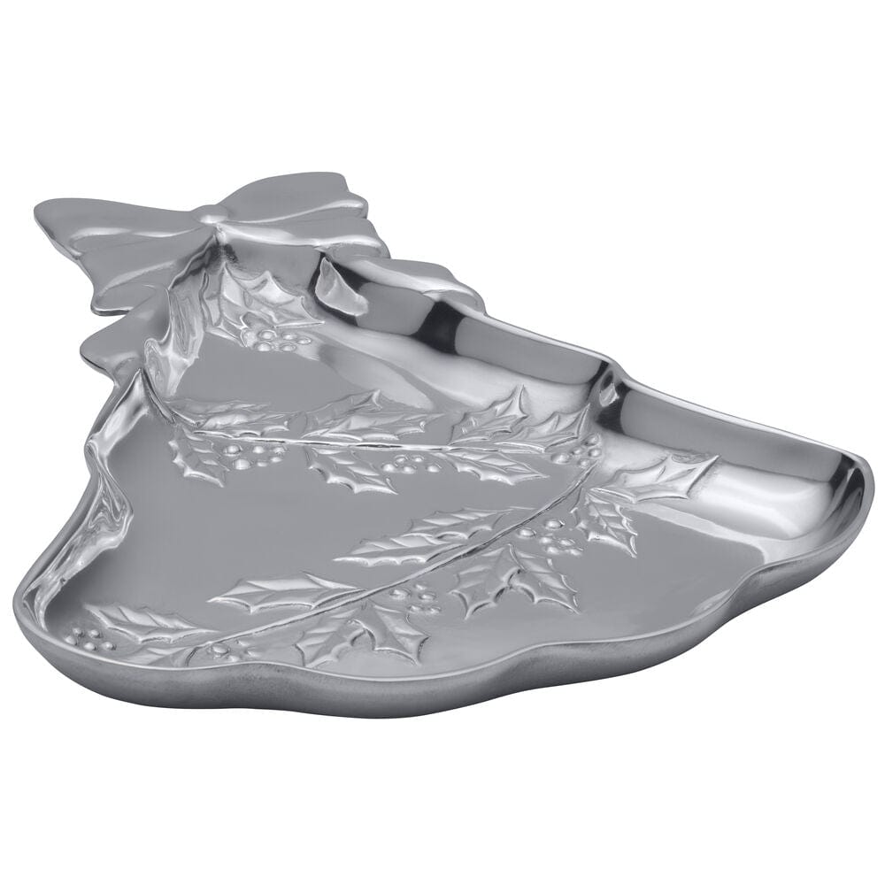 Holly Berries Christmas Tree Serving Tray - Image 6