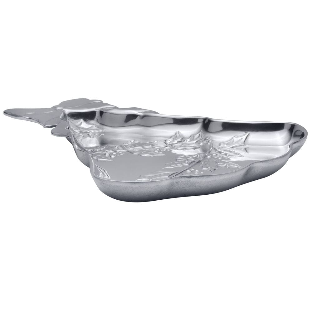 Holly Berries Christmas Tree Serving Tray - Image 7