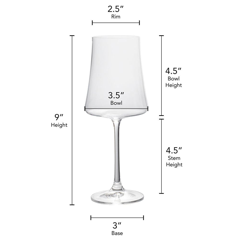 Aline Set of 4 White Wine Glasses - Image 4