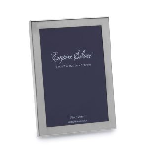 5 x 7 Border Pewter Frame