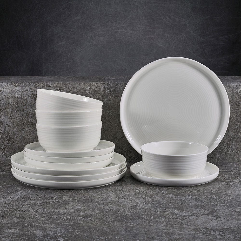 Callie 12 Piece Dinnerware Set. Service for 4 - Image 3