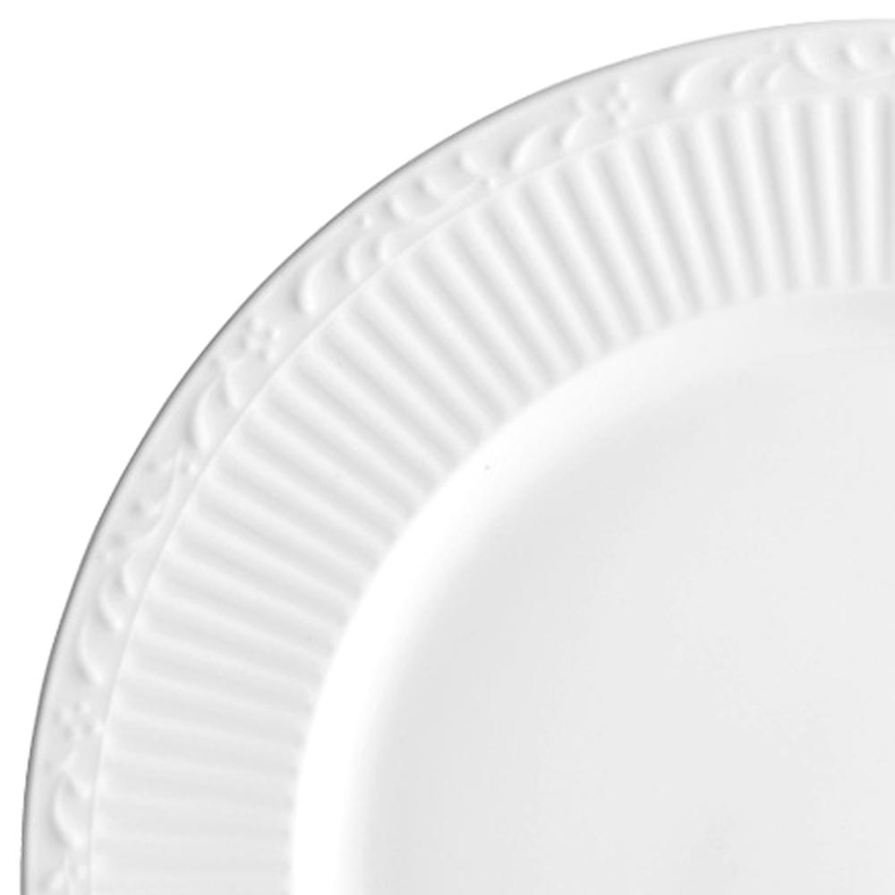 Countryside White Bone China Dinner Plate - Image 3