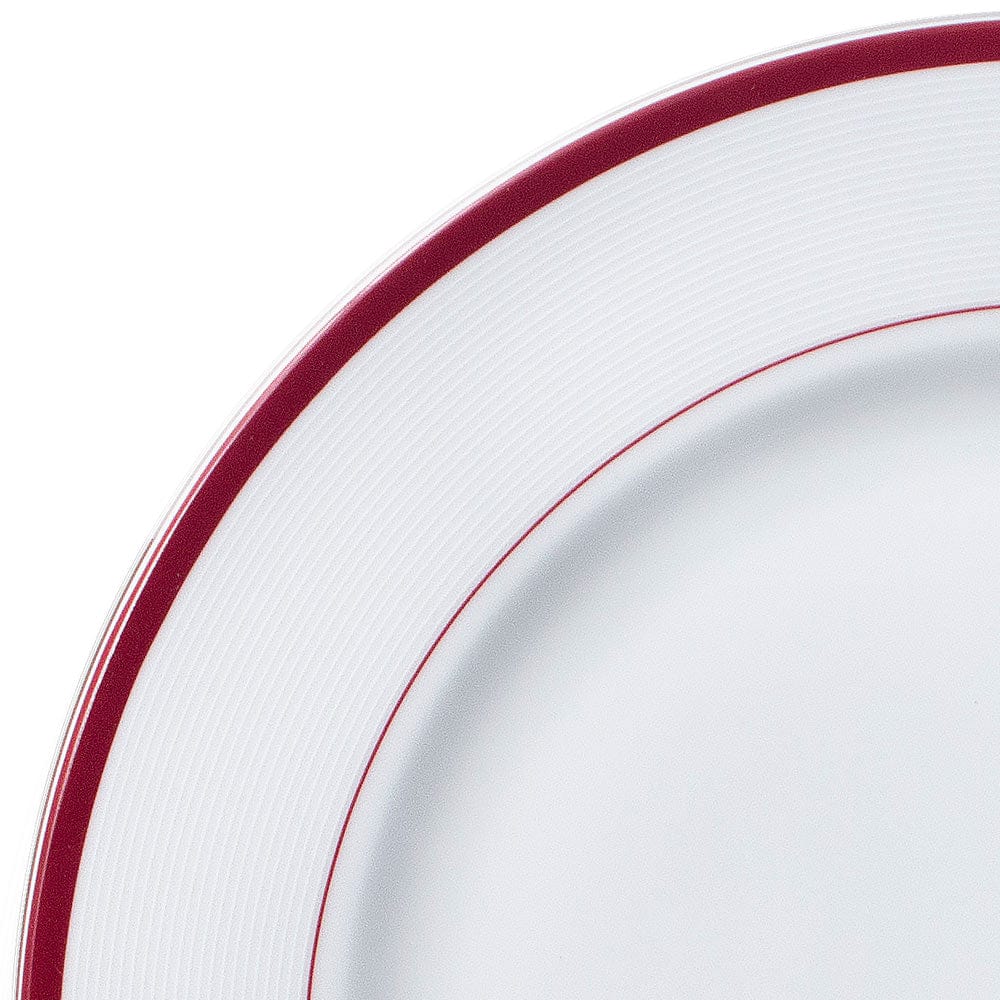 Jet Set Red Set of 4 Dinner Plates - Image 3