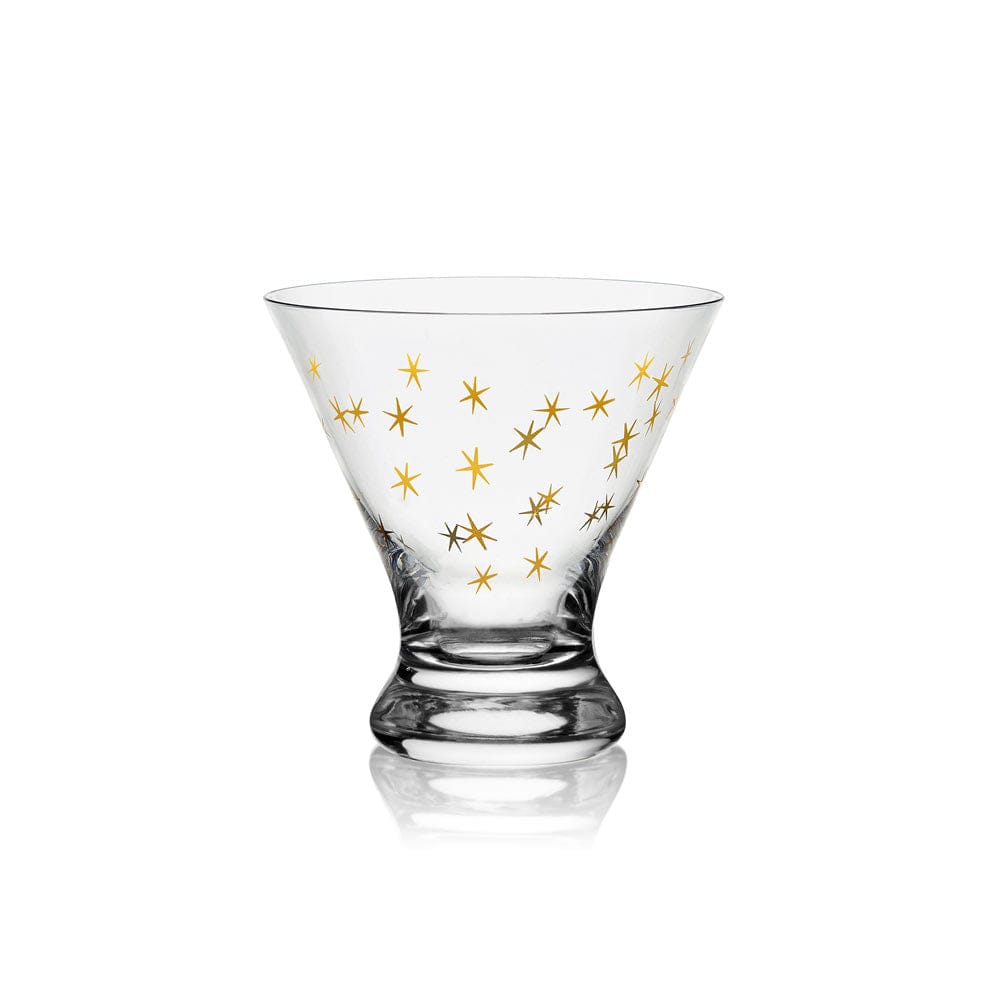 Party Set of 4 Stemless Martini Glasses - Image 7